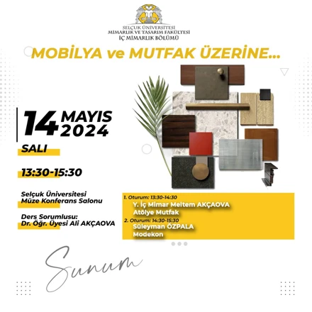 Mutfak ve Mobilya Üzerine Söyleşi